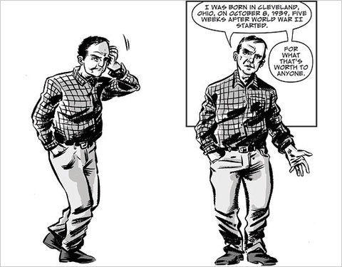 A scene from American Splendor