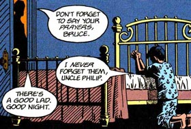Bruce praying