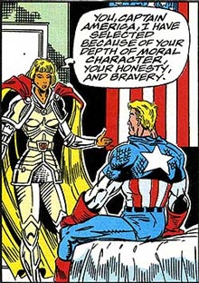 captain america in the infinity crusade