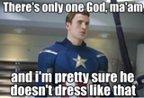 captain america in the avengers movie