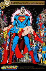 the cover of the comic that reset DC continuity
