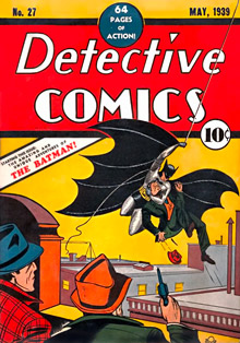 the first issue that batman appeared in