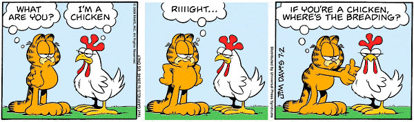 a garfield comic strip