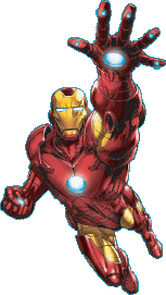 A cut out of ironman