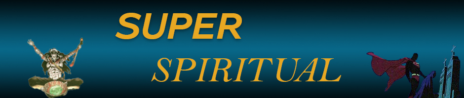 the masthead of super spiritual