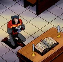 wolverine praying